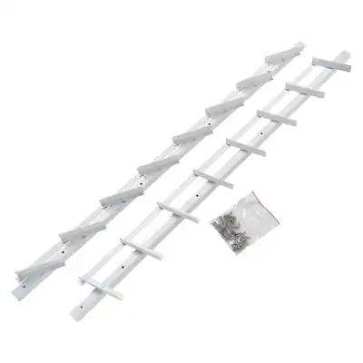 1074596 - MACK MULTIFLEX SHUTTERS 96 CM RVS WIT GECOAT