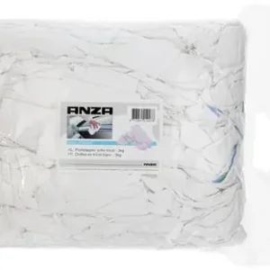1059741 - ANZA POETSLAP TRICOT WIT 3KG ZAK A 3 KG