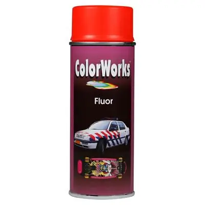 1052005 - FLUOR ROOD / ORANJE SPUITBUS 400 ML