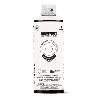 1076523 - MTN WEPRO SOLVENT IGLOO WHITE GLOSS 400ML