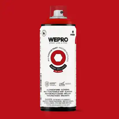 1076545 - MTN WEPRO SOLVENT SCARLET RED 400ML