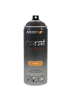 1054625 - 08051 CARAT MATT CHOCOLATE BROWN 400 ML