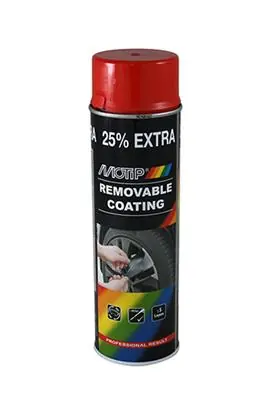 1051540 - MOTIP SPRAYPLAST ROOD SPUITBUS 500 ML