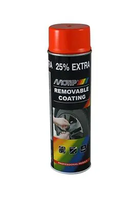 1051537 - MOTIP SPRAYPLAST ORANJE SPUITBUS 500 ML