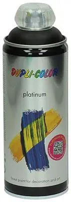1002582 - 720956 PLATINUM RAL 9005 DIEPZWART 400 ML