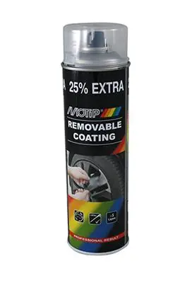 1051538 - MOTIP SPRAYPLAST TRANSPARANT SPUITBUS 500 ML