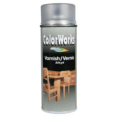 1052001 - SYNTHETISCH VERNIS ZIJDEGLANS SPUITBUS 400 ML
