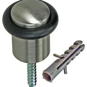 1047631 - DEURSTOP CILINDERMODEL INOX LOOK Ø 20H30 MM 1 ST/PC