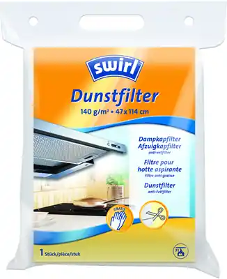 1070756 - SWIRL DAMPKAPFILTER 140G DAMPKAPFILTER 140GR