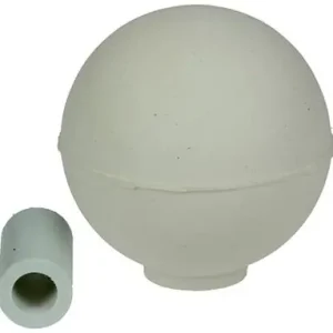 1047648 - DEURBOL MET PLUG WIT Ø 35 MM 1 ST/PC