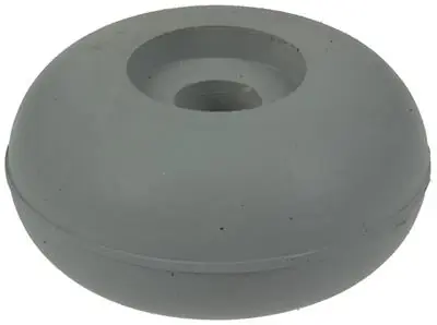 1047642 - DEURSTOP RUBBER + PLUG GRIJS Ø 30 MM 2 ST/PCS
