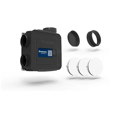 1074428 - KIT HEALTHBOX GO MET VENTIELENUNIT + 3XAEROO + 3X ADAPTORRING