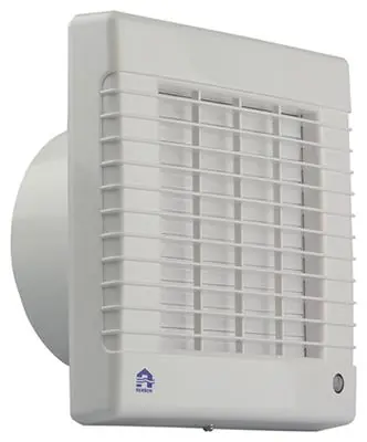 1006454 - AFSLUITB.VENT. TIMER & 12V 7231T/12V WIT RENSON Ø 100