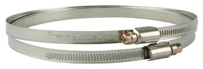 1006422 - SET 2 ST.INOX SLANGKLEMMEN 7025 DIA 119-131