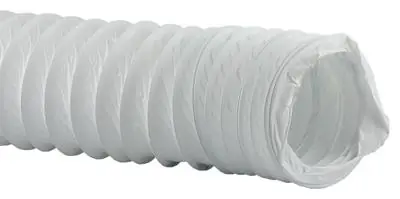 1006389 - PVC FLEXIBEL 7001 WIT Ø 100/1M