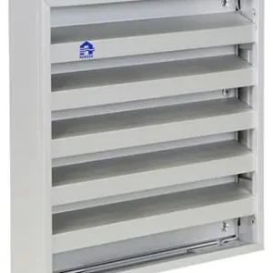 1013925 - OPBOUW MUURROOSTER ALU NATUUR RENSON 431 165X165MM