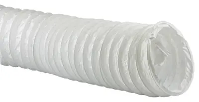 1006391 - PVC FLEXIBEL 7001 WIT Ø 150/1M