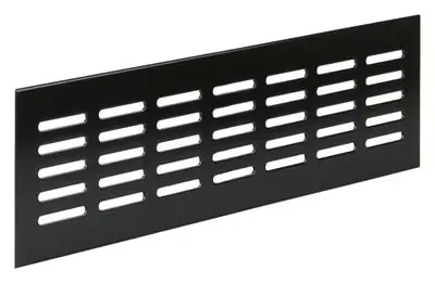 1006243 - VENTILATIESTRIP ALU RAL 8022 RENSON 381/80- 300MM