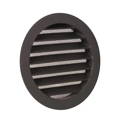 1062420 - INBOUW RONDE ROOSTER ALU 434R (DIA 125) STRUCTUUR 7016