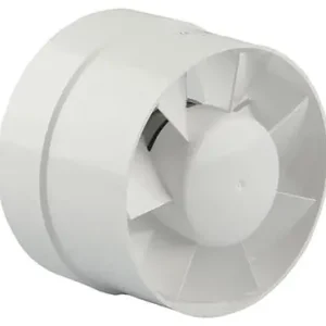 1006444 - KANAALVENTILATOR STANDAARD 7123 WIT RENSON Ø 150