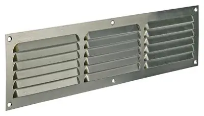 1006315 - SCHOEPENROOSTER VLAK ALU F1 400X100MM