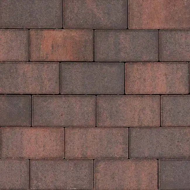 Betonklinker Rood/Zwart 21×10.5×7