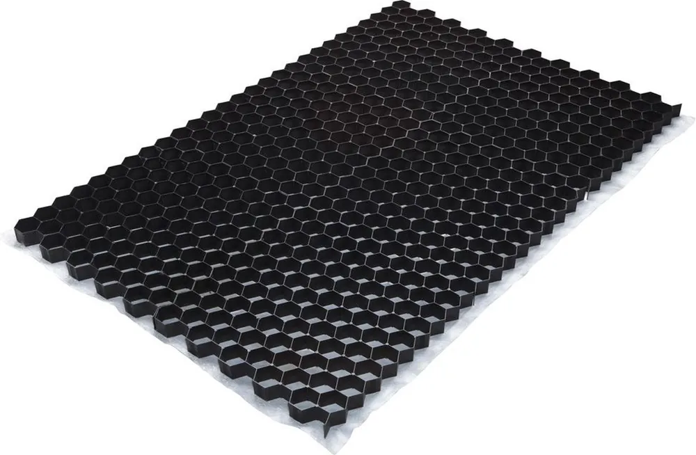 Grindmat Pro XL Zwart 80x120x3cm  (incl. worteldoek)