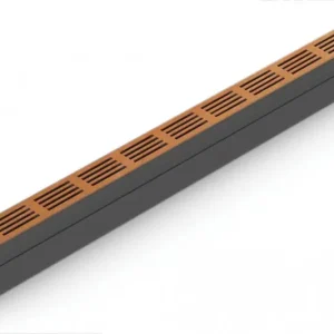 Slimline draingoot corten rooster 100cm