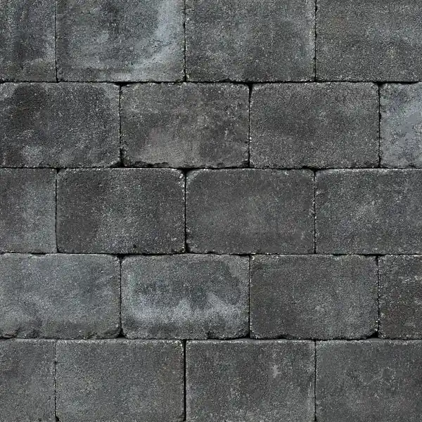 Trommelsteen Antraciet 20x30x6