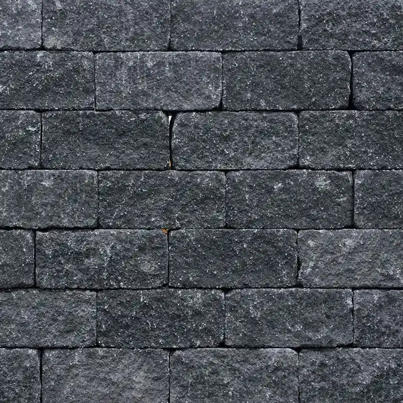 Wallblock 12x12x30 Tumble Antraciet