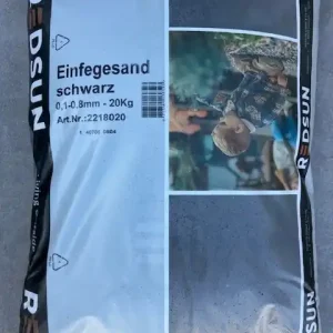 Zak Inveegsplit zwart 20kg