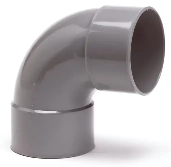 PVC Bocht 90gr. Ø125mm