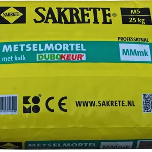 Sakrete Metselspecie met kalk 25kg