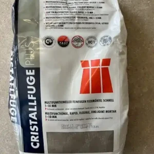 Voegmortel Plus Graphite 1-10mm 5kg