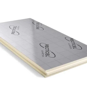 Eurowall PIR Spouwisolatie 50mm. 600x1200mm Rd=2.25