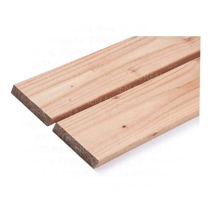 *28x145mm Douglas rhombus open gevelbekl. gedroogd ***PEFC