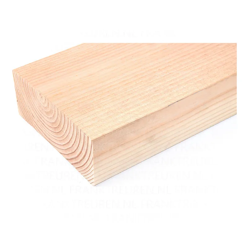 70x170mm Douglas C18 geschaafd (netto 69x168mm) KD 18% 4 ronde hoeken gedroogd***PEFC