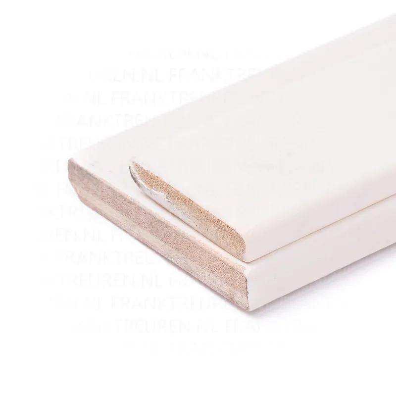 Plint hardhout gegrond 12x68mm netto 11x68mm gevingerlast **FSC