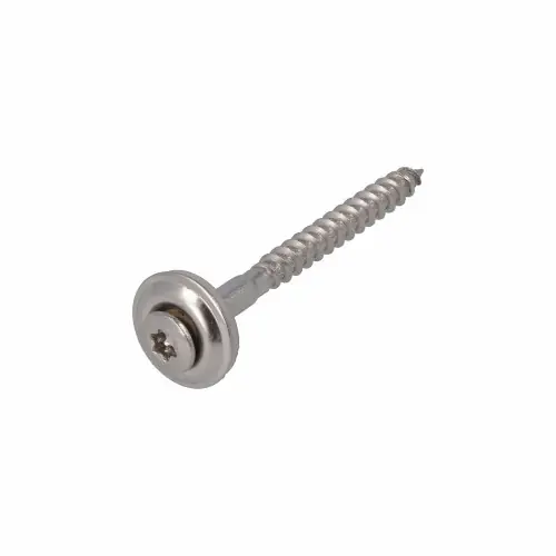 DAK&GEVEL SPENGLERSCHROEF RVS-A2 LK MET EPDM RING 15MM TX-20 4.5X70 (100)