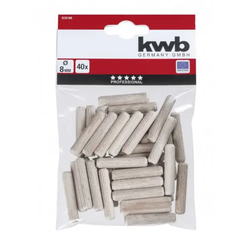 40 HOUTENDUVELS 8MM ZB 028-180
