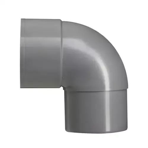 70MM BOCHT 90° HWA INW.LIJM X VERJ SPIE GRIJS