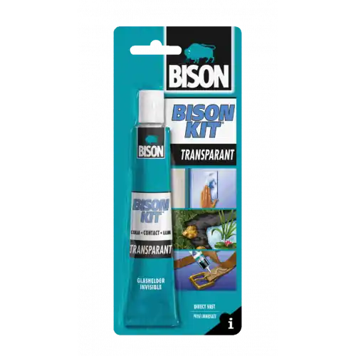 BISON KIT® TRANSPARANT BLISTER 50 ML NL/FR