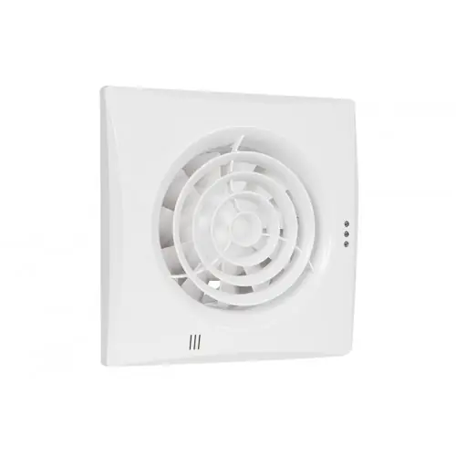 BADKAMER-/ TOILETVENTILATOR SILENCIO 100 T WIT