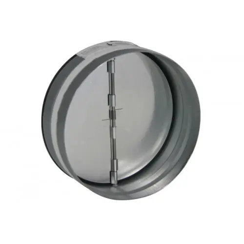 VLINDERKLEP GEGALVANISEERD STAAL Ø125MM