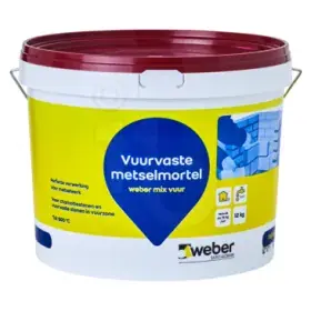 Weber Mix  Vuurvaste Metselmortel  12 kg
