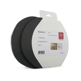 Glasband PE 9 x 3 mm 10 m Grijs