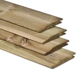 Geimpregneerd Rabat NE 18x145x4800 mm FSC