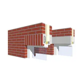 Baksteenlatei voorgespannen 115x65mm 150cm