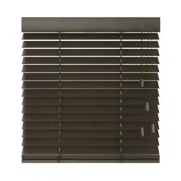 KARWEI bamboe jaloezie gewoon raam 28507 donkerbruin 50 mm op maat