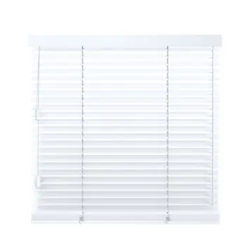 KARWEI houten jaloezie gewoon raam 28509 wit 35 mm op maat